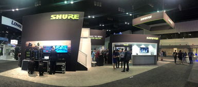 舒爾新品亮相美國infocomm 2019